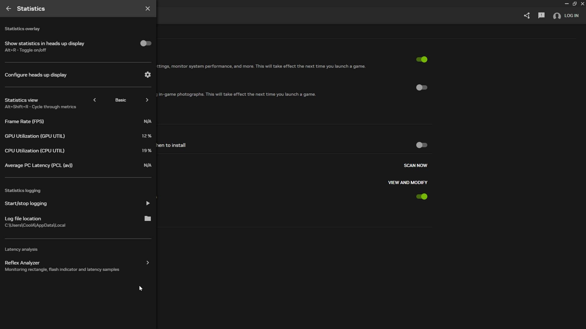 You get a detailed customization list to personalize the Nvidia FPS counter (Image via Nvidia)